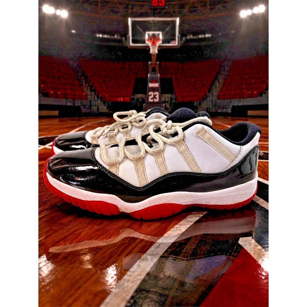 Jordan Air Jordan 11 Retro Low Concord-Bred White/Red/Black 2020 AV2187-160